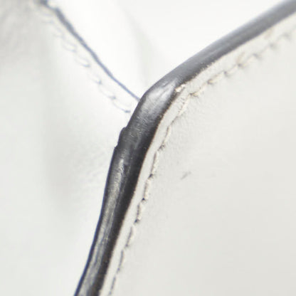 Prada Studded Crossbody Shoulder Bag In Gray Leather