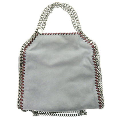 Stella Mccartney 2-Way Falabella Polyester Light Blue Chain Shoulder Bag 0241