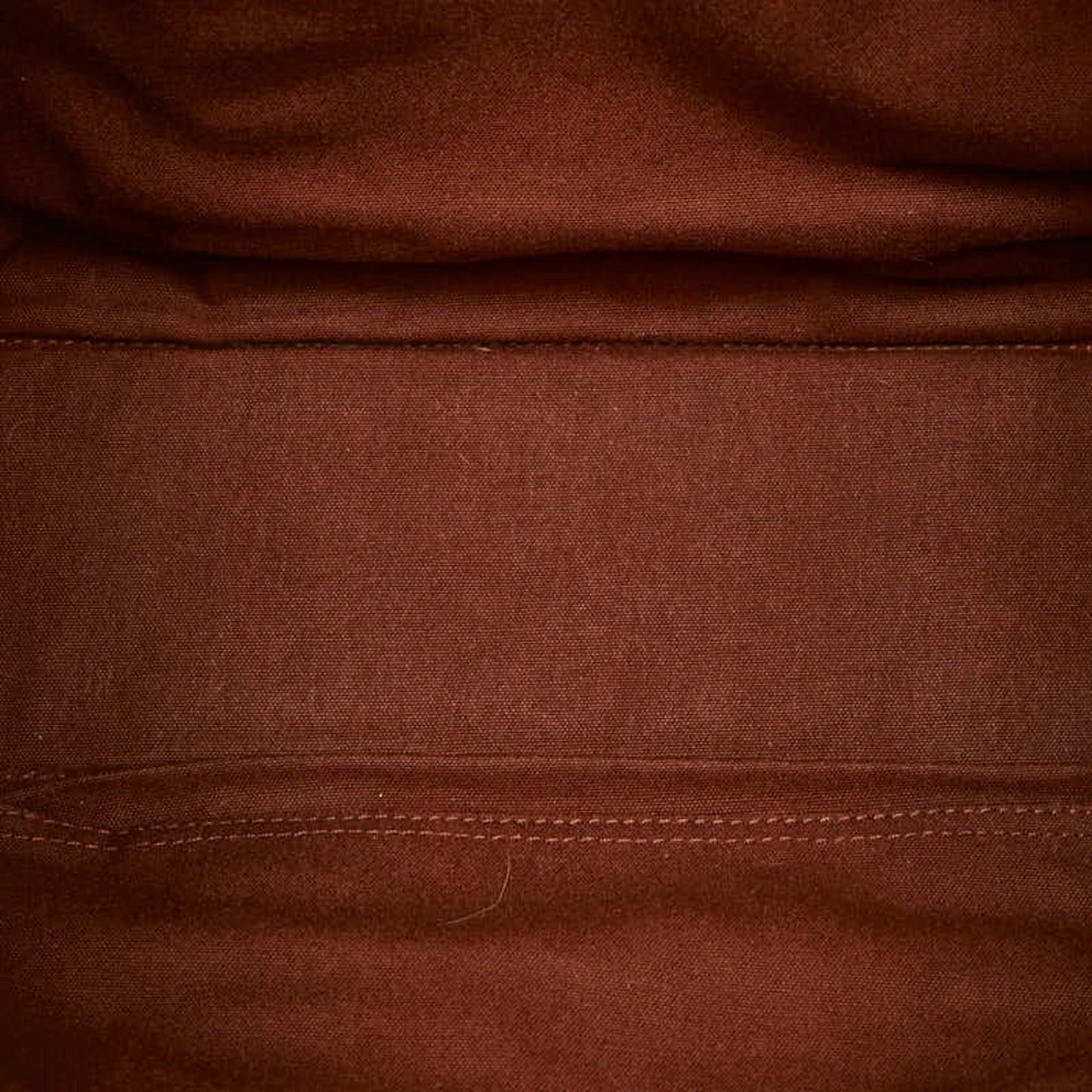 Herms Foule Tote Mm Bag Brown Navy Canvas