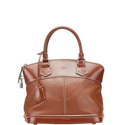 Louis Vuitton Suhali Lockit Pm Handbag M91889 Brown Leather