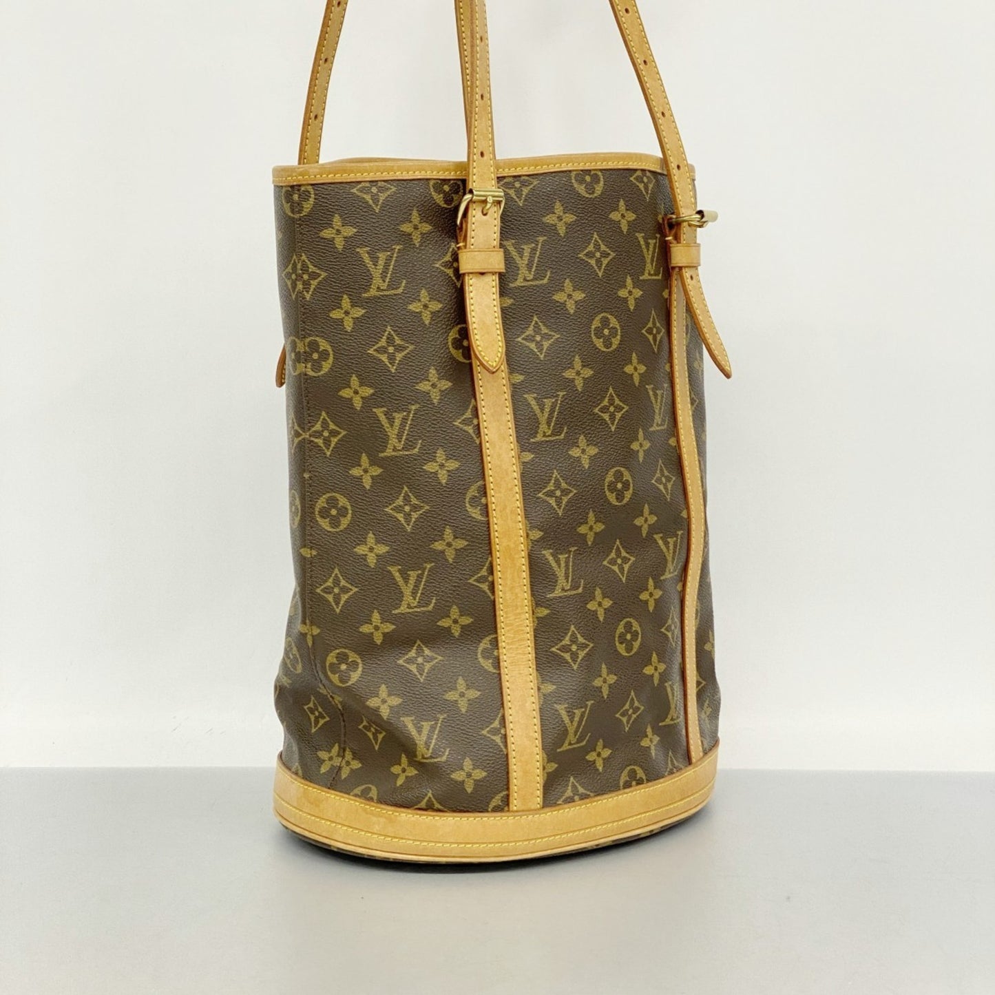 Louis Vuitton Monogram Bucket Gm Tote Bag M42236 Brown