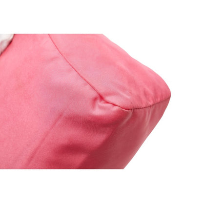 Prada Triangle Logo Plate Pouch Pink Nylon