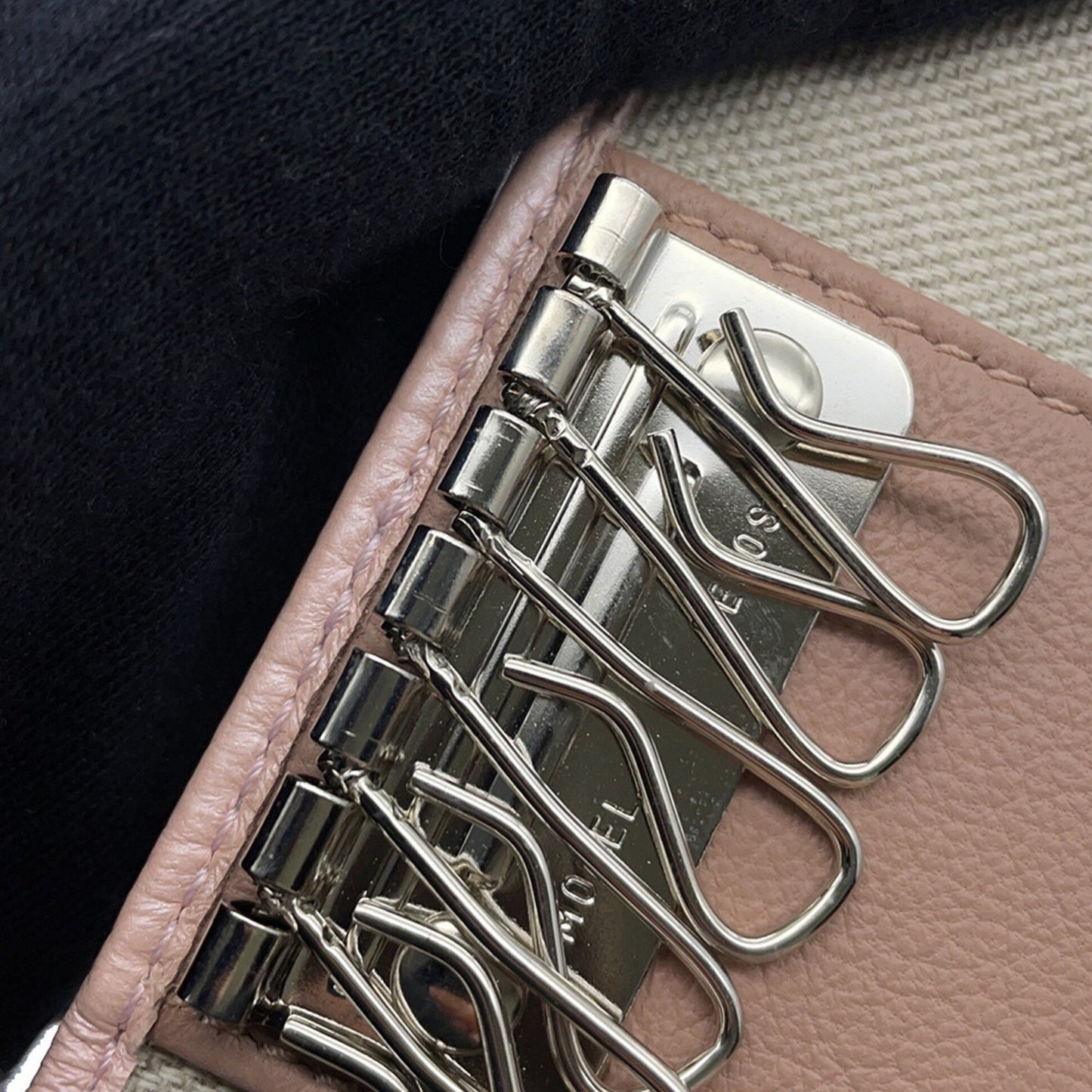 Jimmy Choo 6-Ring Key Case