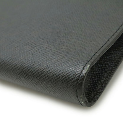 Louis Vuitton Taiga Minute Bag Document Case Leather Ardoise Black M31062