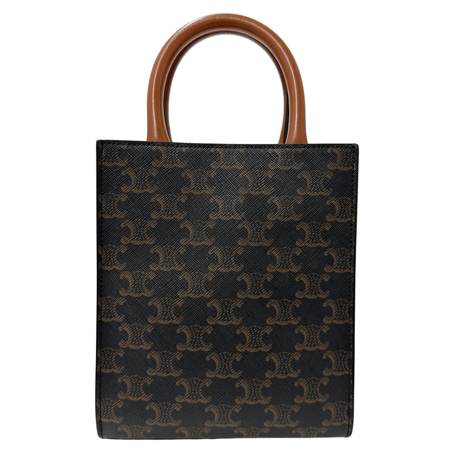 Celine Women'S Triomphe Canvas Mini Vertical Handbag/Shoulder Bag