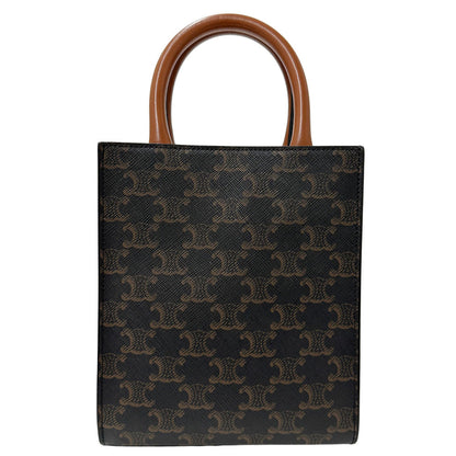 Celine Women'S Triomphe Canvas Mini Vertical Handbag/Shoulder Bag