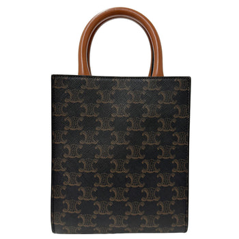 Celine Women'S Triomphe Canvas Mini Vertical Handbag/Shoulder Bag