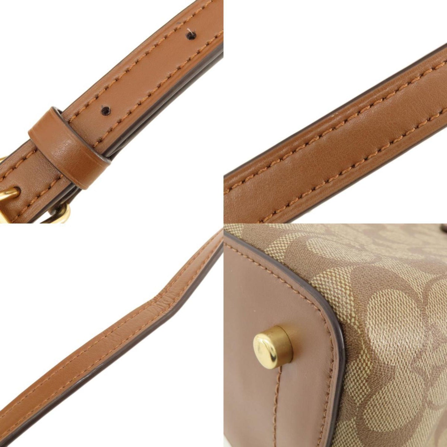 Coach F48735 Signature Tote Bag Pvc