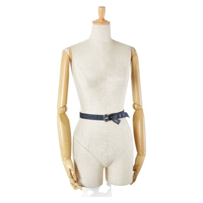 Christian Dior Dior Belt Navy Nylon