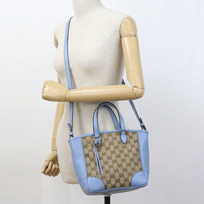 Gucci 449241 2-Way Handbag In Gg Canvas