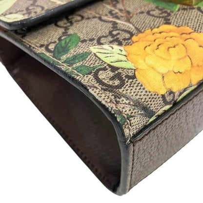 Gucci Gg Supreme 409487 Ladylock Floral Pvc