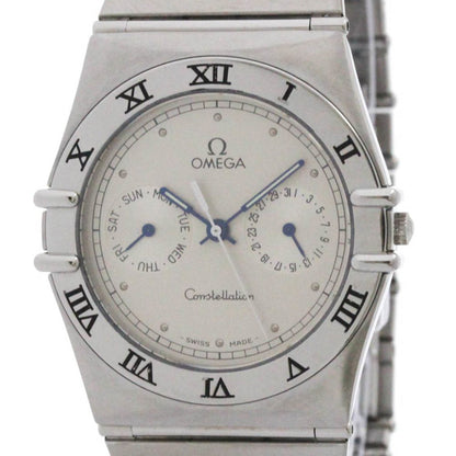 Omega Constellation Day Date Steel Quartz