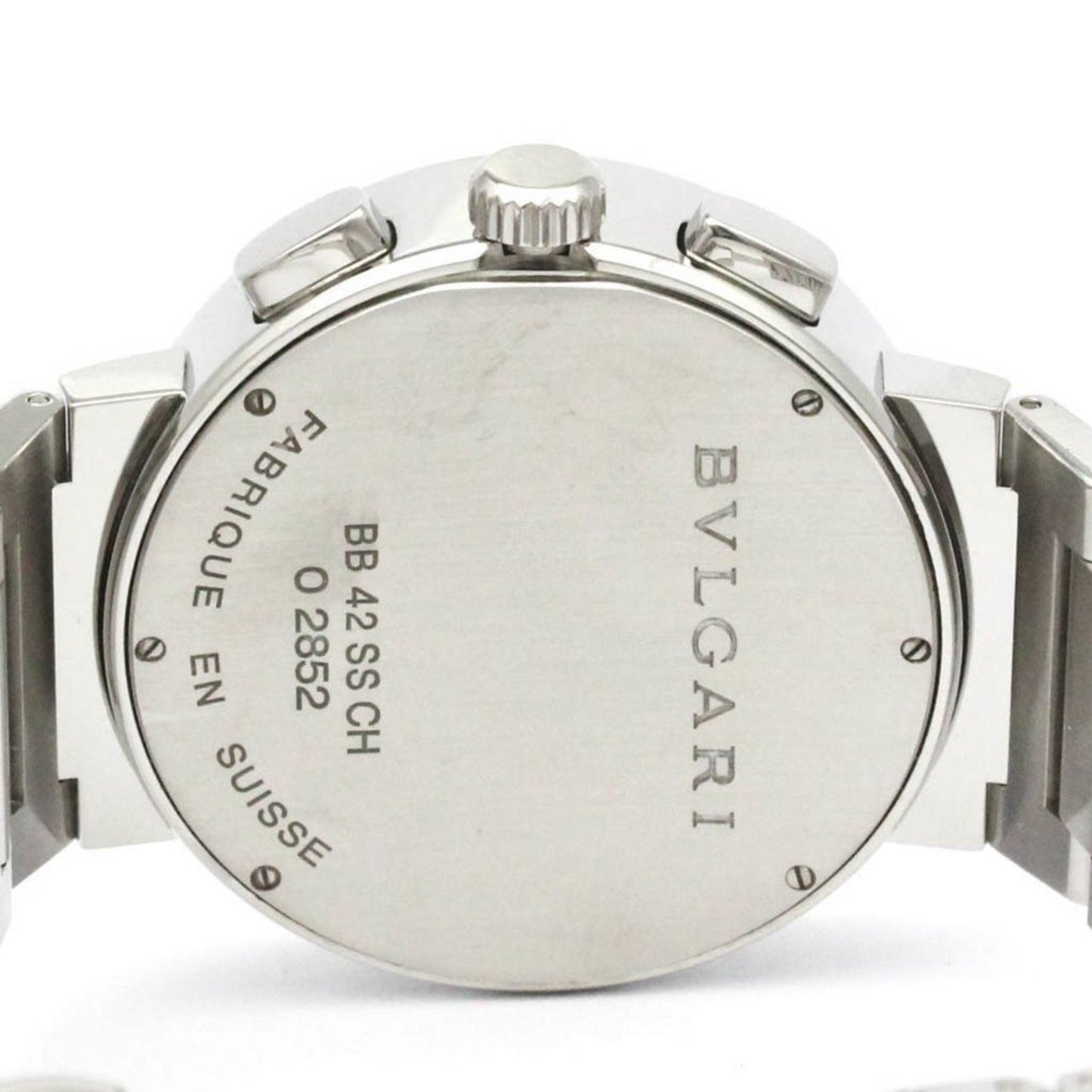 Bvlgari Bvlgari-Bvlgari Chronograph Automatic Watch Bb42Ssch Polished