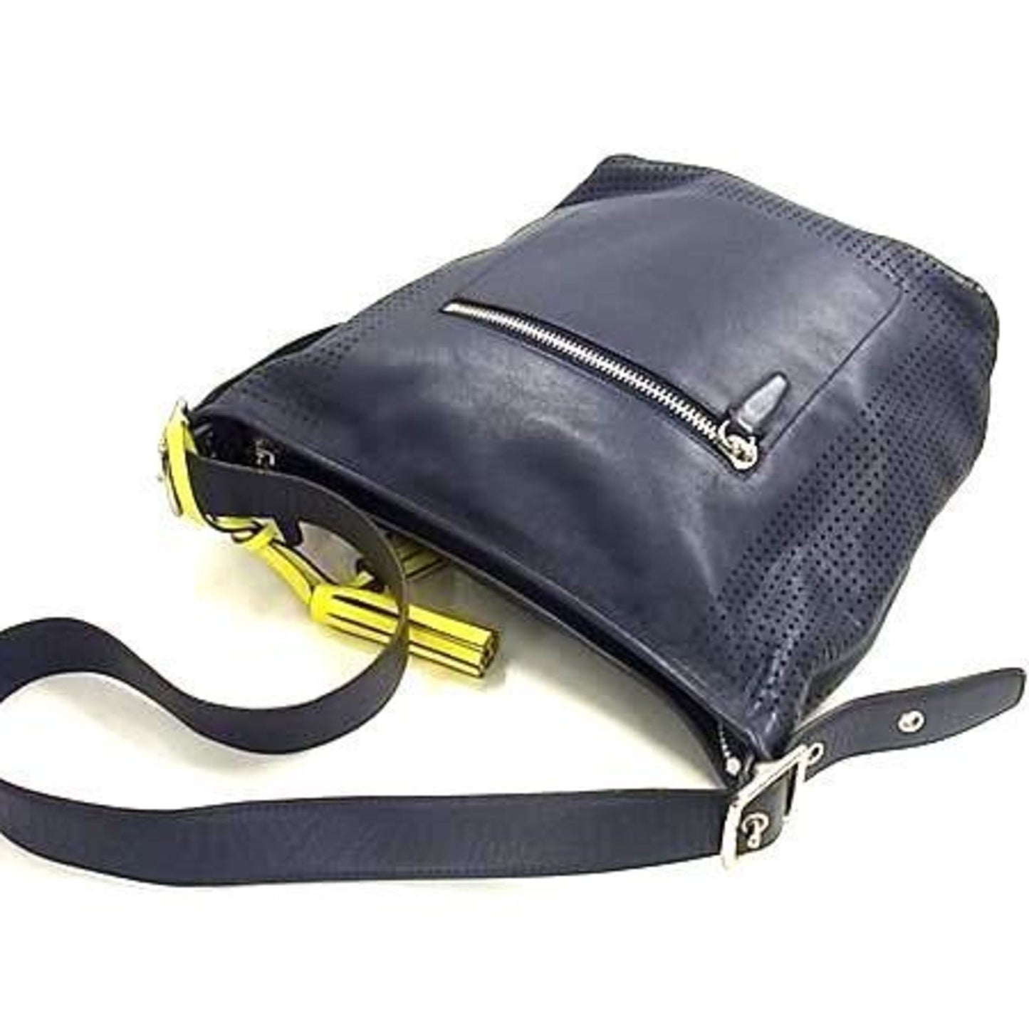Coach Legacy Shoulder Bag 22762 Navy Leather