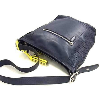 Coach Legacy Shoulder Bag 22762 Navy Leather
