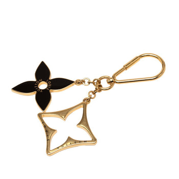 Louis Vuitton Monogram Flower Porte-Cls Puzzle Keychain Charm M65218 Gold
