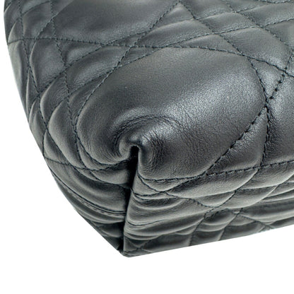 Christian Dior Dior Toujours Small M28220Shj Handbag Tote Bag Leather Black