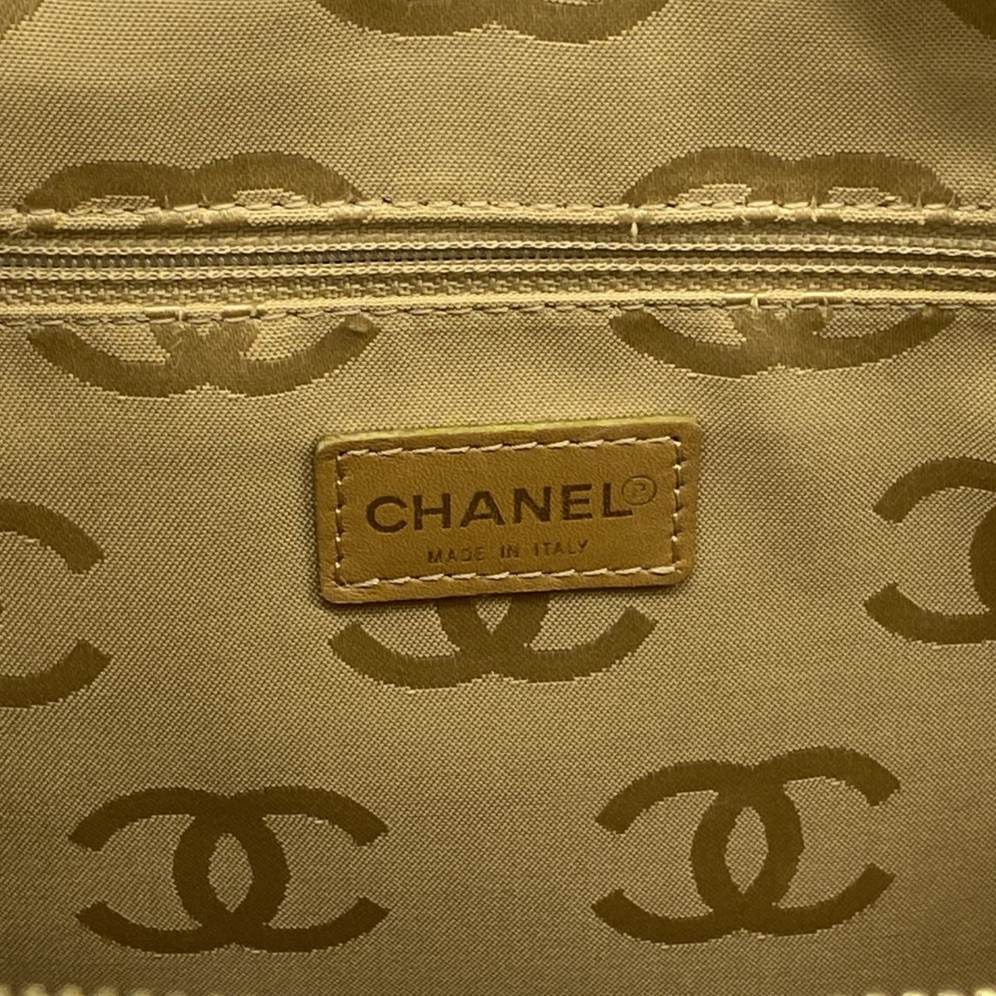 Chanel Tote Bag In Wild Stitch Lambskin
