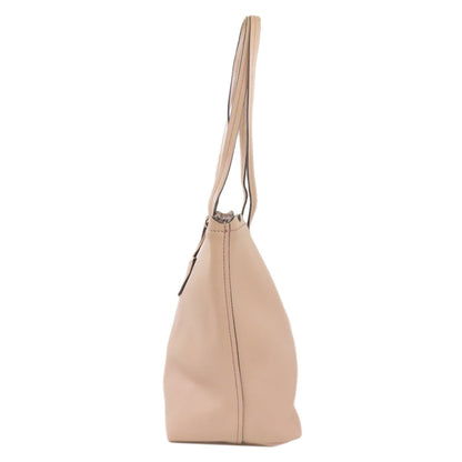 Miu Miu Miu Logo Tote Bag Leather