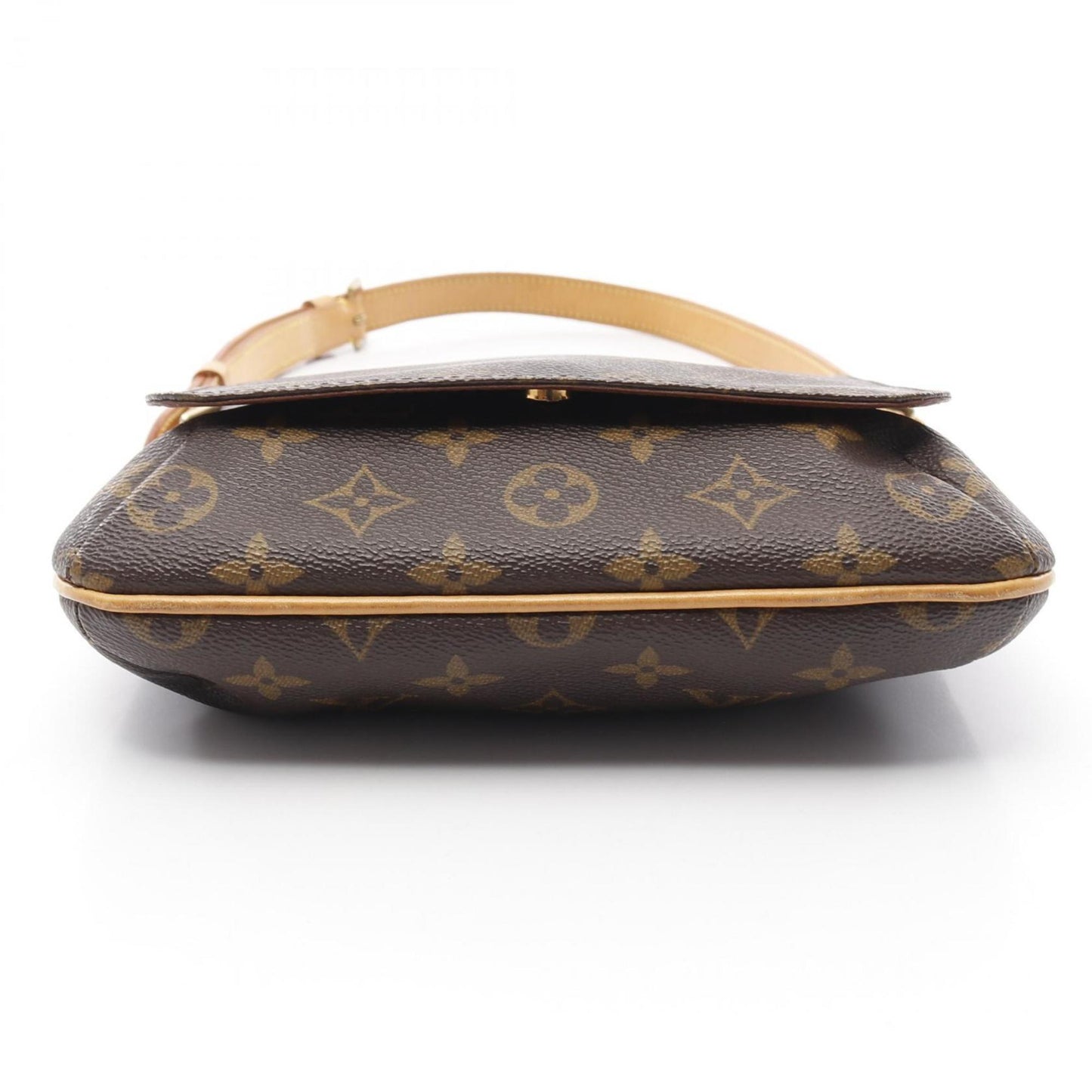 Louis Vuitton Musette Salsa Short Strap Shoulder Bag Coated Canvas Leather Monogram