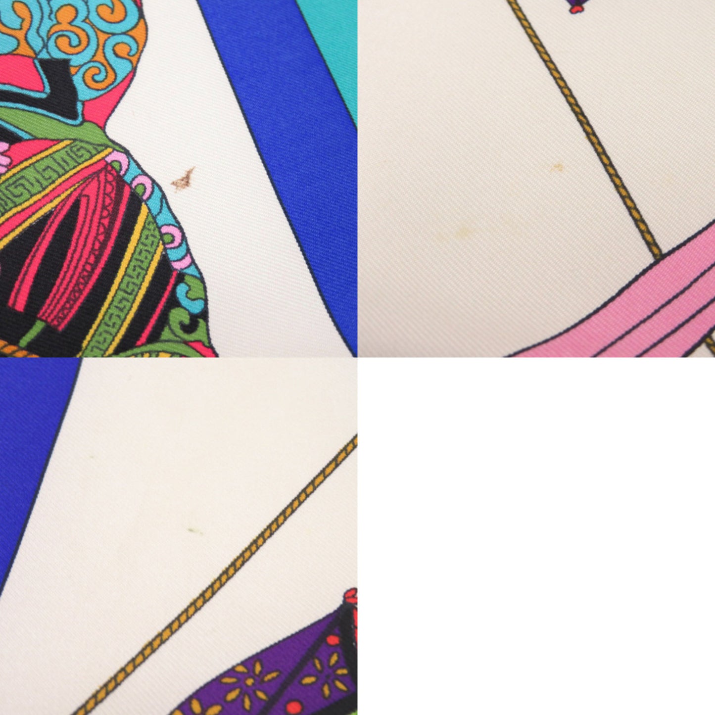 Herms Carr 90 Soies Volantes Silk Scarf