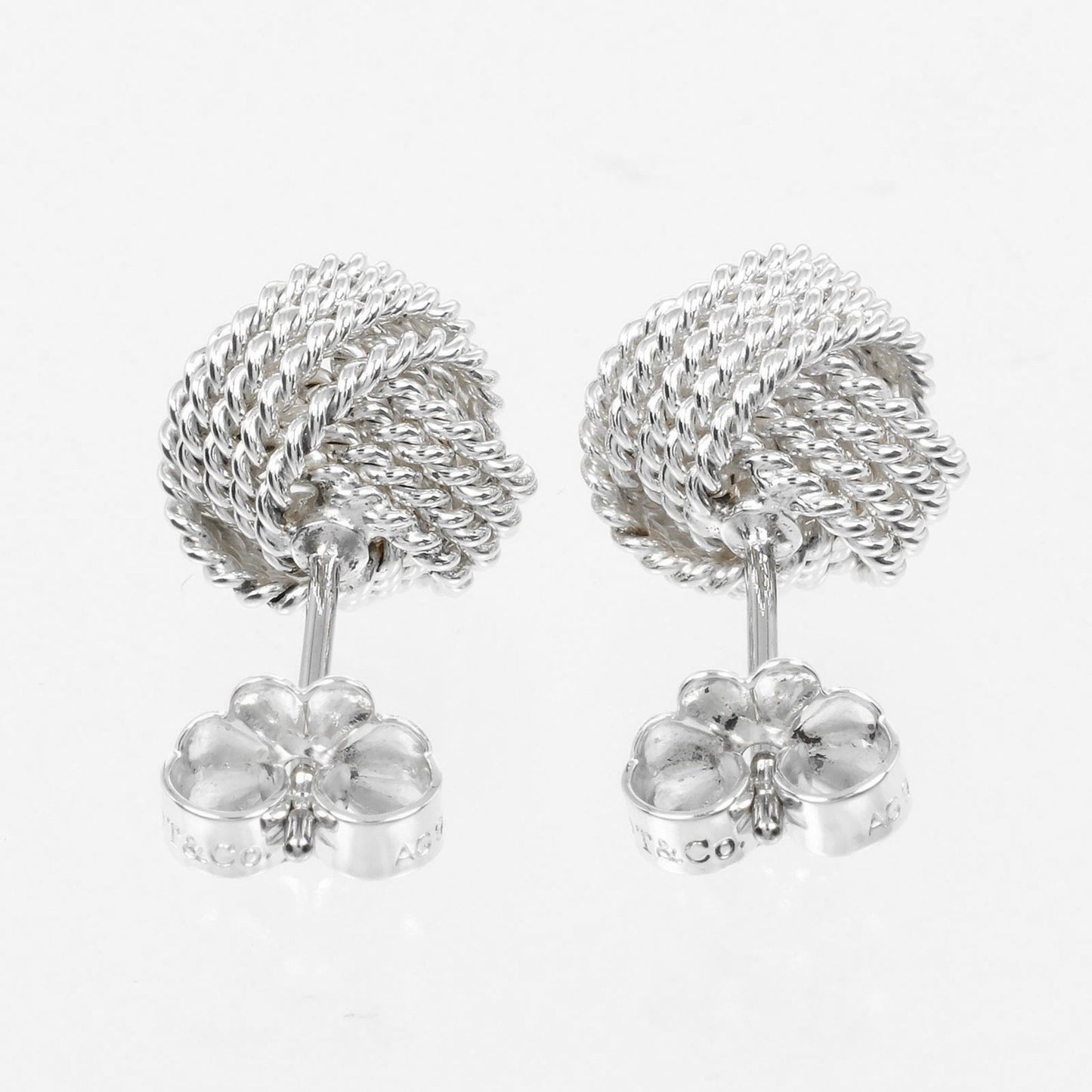 Tiffany & Co. Mesh Knot Earrings