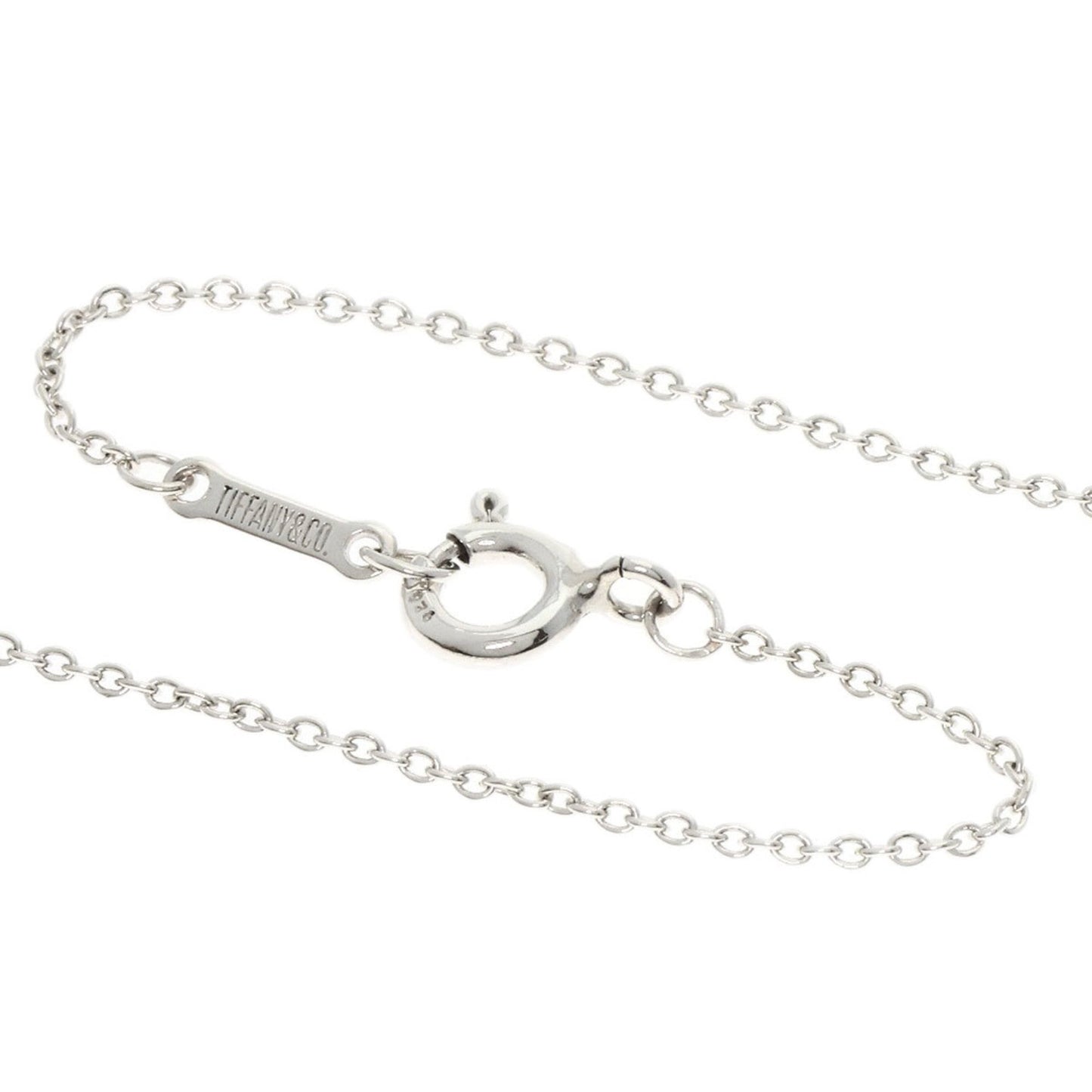 Tiffany & Co. Infinity Cross Necklace Silver