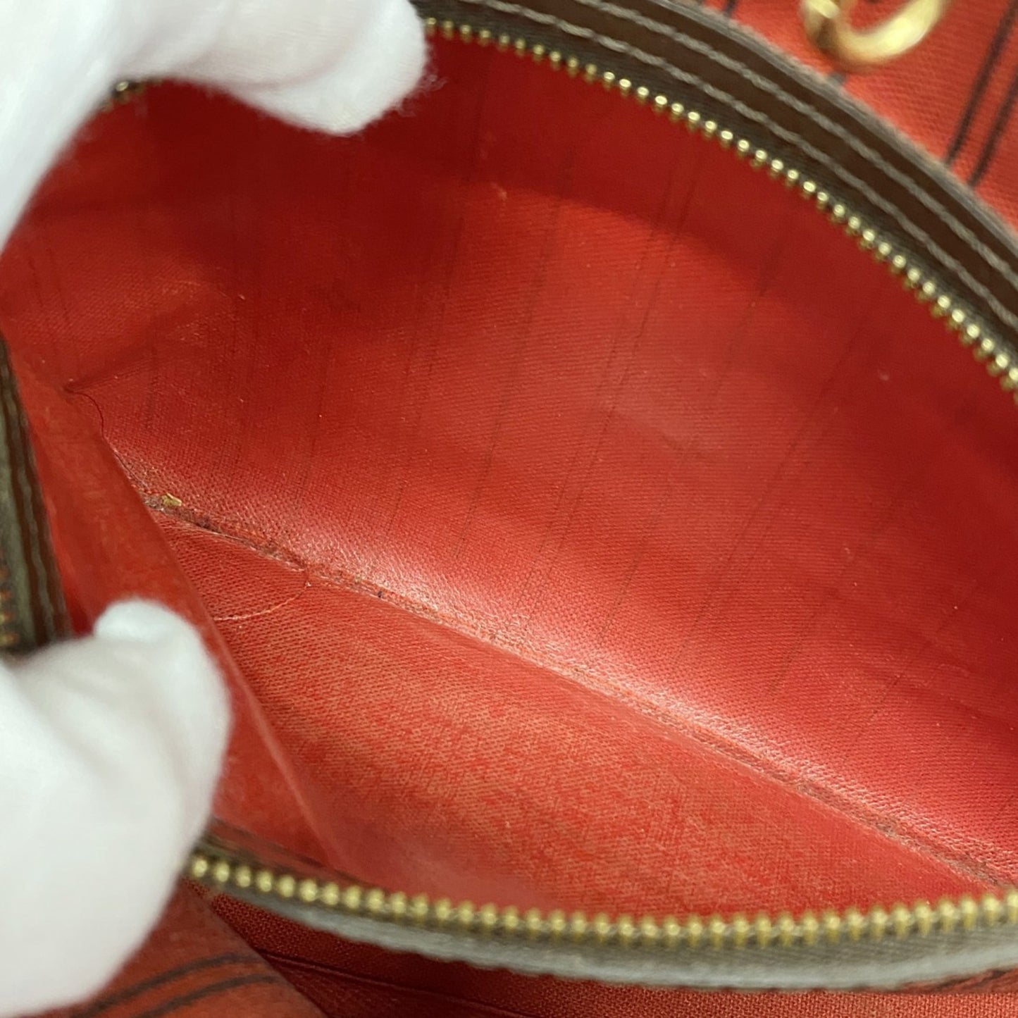 Louis Vuitton Damier Neverfull Pm Tote Bag N51109 Ebene