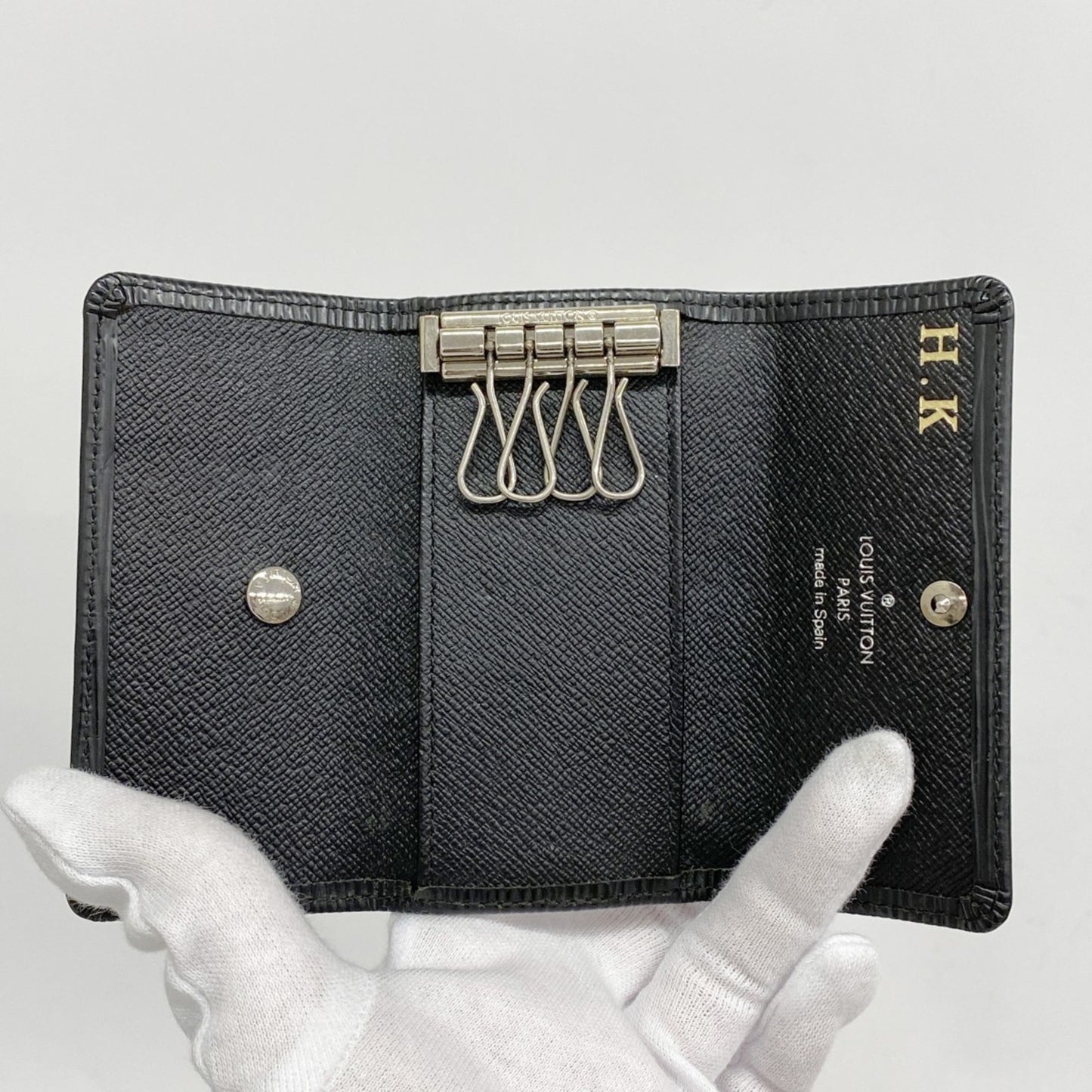Louis Vuitton Epi Multicle 4 Key Case M63822 Noir