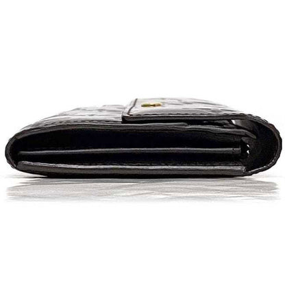 Louis Vuitton Bi-Fold Long Wallet Portefeuille Sarah Ec-22974 Wine Red Amaranth Monogram Vernis