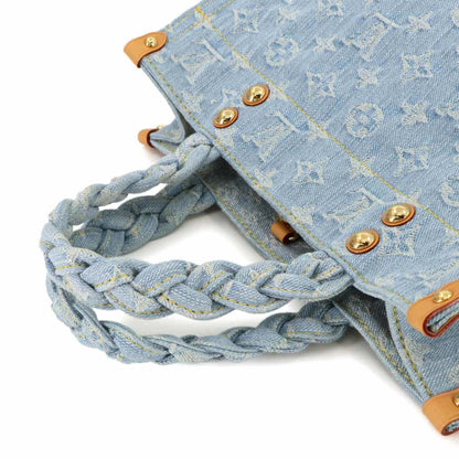 Louis Vuitton Lv By The Pool Let Go 2-Way Hand Shoulder Bag Monogram Denim Sky Blue M24897 Rfid