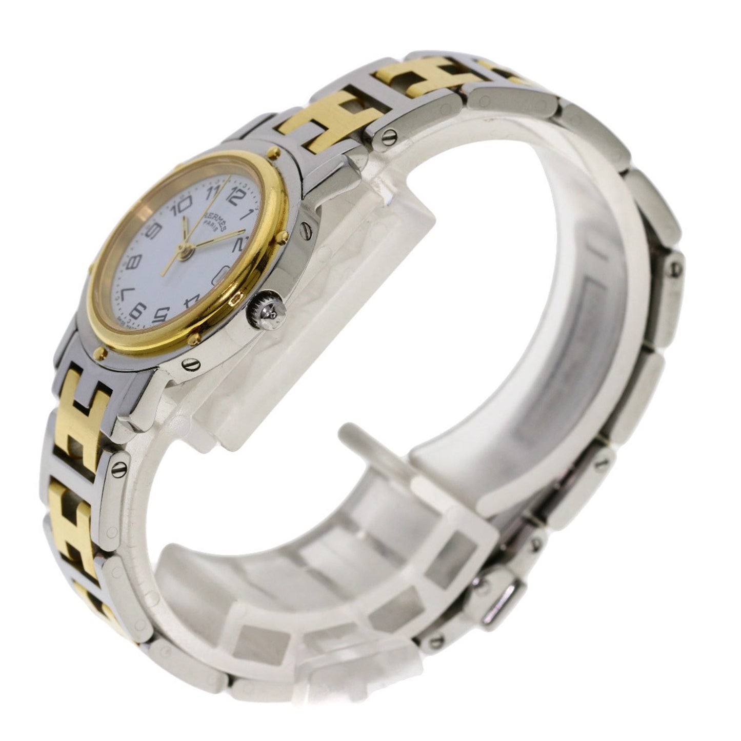 Herms Cl4.220 Clipper Watch In Stainless Steel/Ssxgp