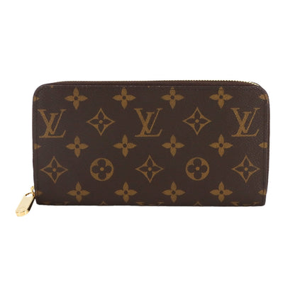 Louis Vuitton Monogram Zippy Wallet Round Long Coquelicot M41896 Rfid