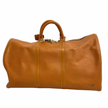 Louis Vuitton Epi Keepall 50 Boston Bag M42968 Zipangu Gold