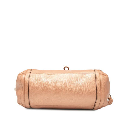Gucci Bella One-Shoulder Bag Handbag 282301 Pink Leather