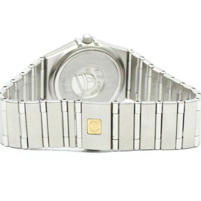 Polished Omega Constellation Steel Quartz