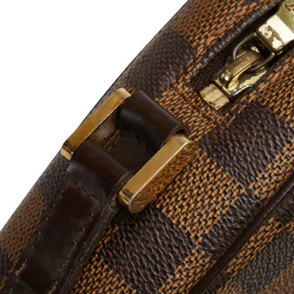 Louis Vuitton Damier Ipanema Pm Crossbody Shoulder Bag N51294 Brown Leather