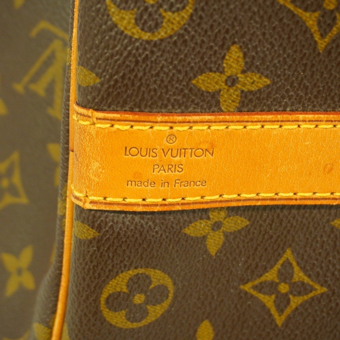 Louis Vuitton Monogram Keepall Bandouliere 50 Boston Bag M41416 Brown