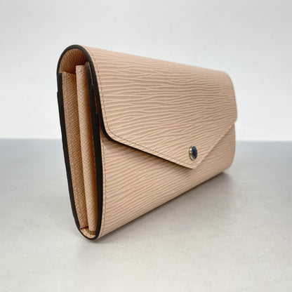 Louis Vuitton Epi Leather Portefeuille Sarah M61216 Rose Ballerine