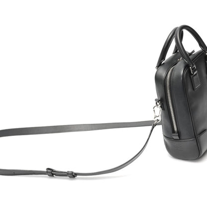 Loewe Amazona 15 Shoulder Bag B039L51X06 Calf Leather Black K-158810