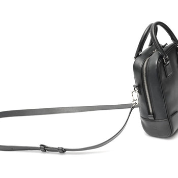 Loewe Amazona 15 Shoulder Bag B039L51X06 Calf Leather Black K-158810