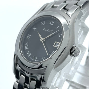 Gucci 5500L Women'S Watch With Black Dial