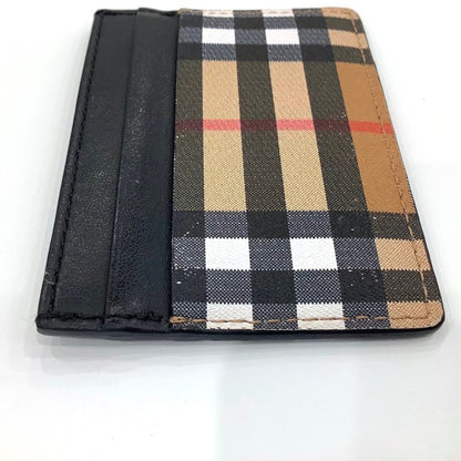 Burberry Nova Check Leather Card Case Ja-24441