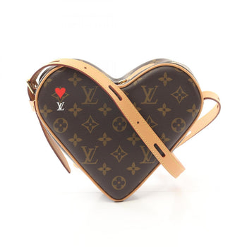 Louis Vuitton Louis Vuitton Sac Cool Shoulder Bag Coated Canvas Leather Monogram