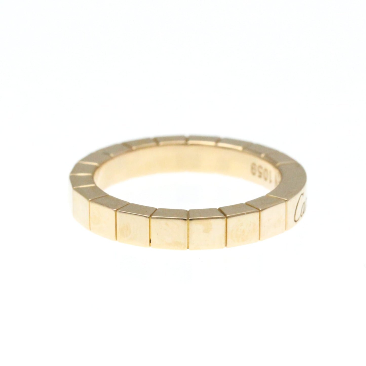 Cartier Lanieres Pink Gold (18K) Fashion No Stone Band Ring Pink Gold