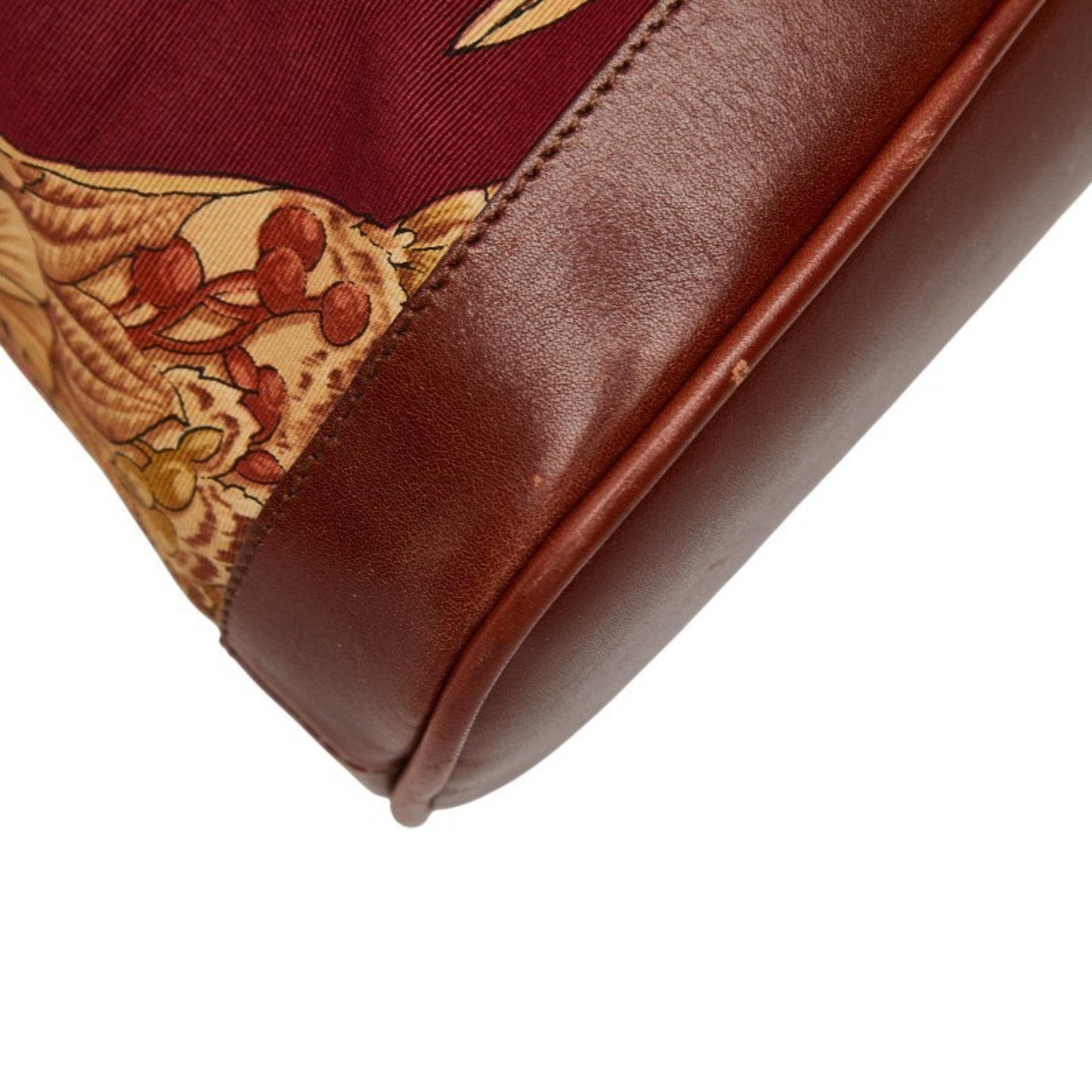 Salvatore Ferragamo Botanical Print Handbag/Shoulder Bag