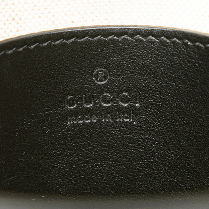 Gucci Gg Embossed Jumbo Handbag/Shoulder Bag 2Way 696010 Black Leather