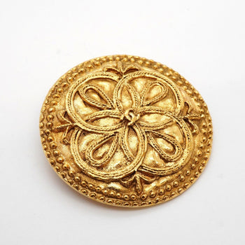 Chanel Coco Mark Circle Brooch