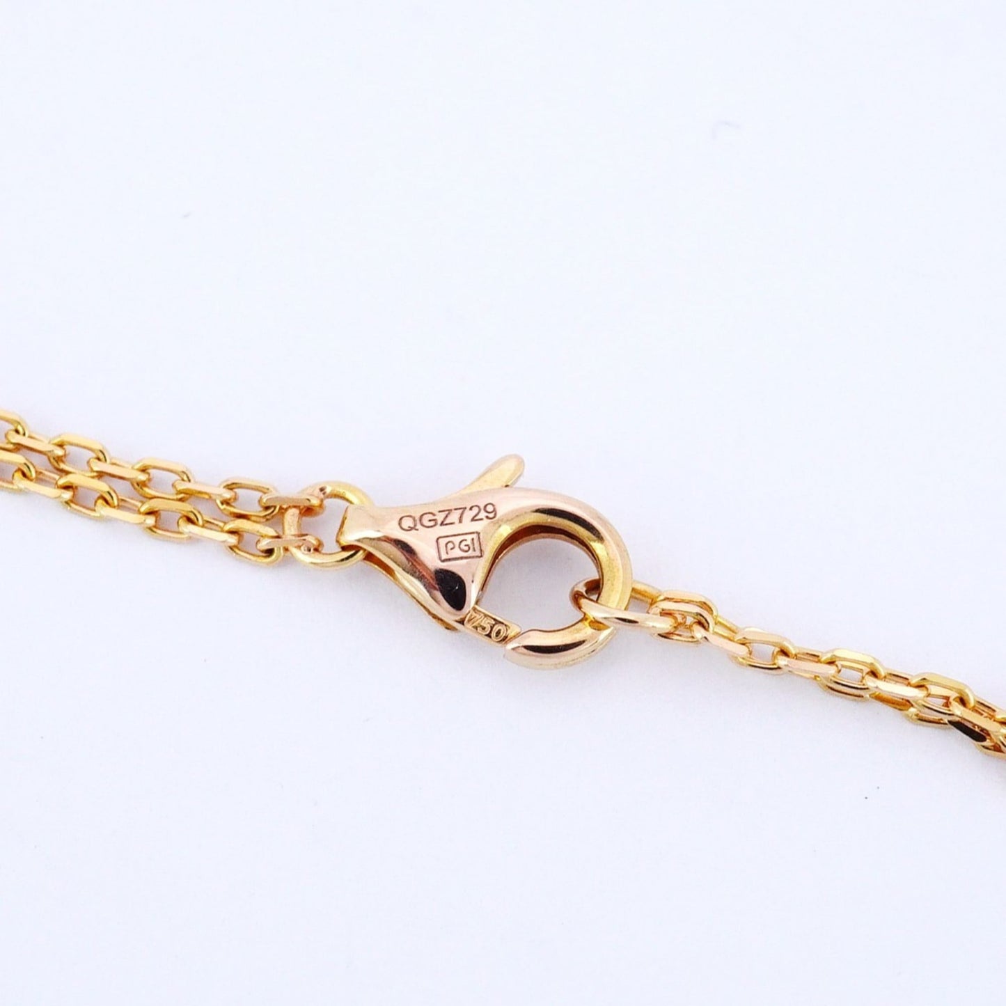 Cartier Love Circle 2Pd Necklace In 18K Pink Gold