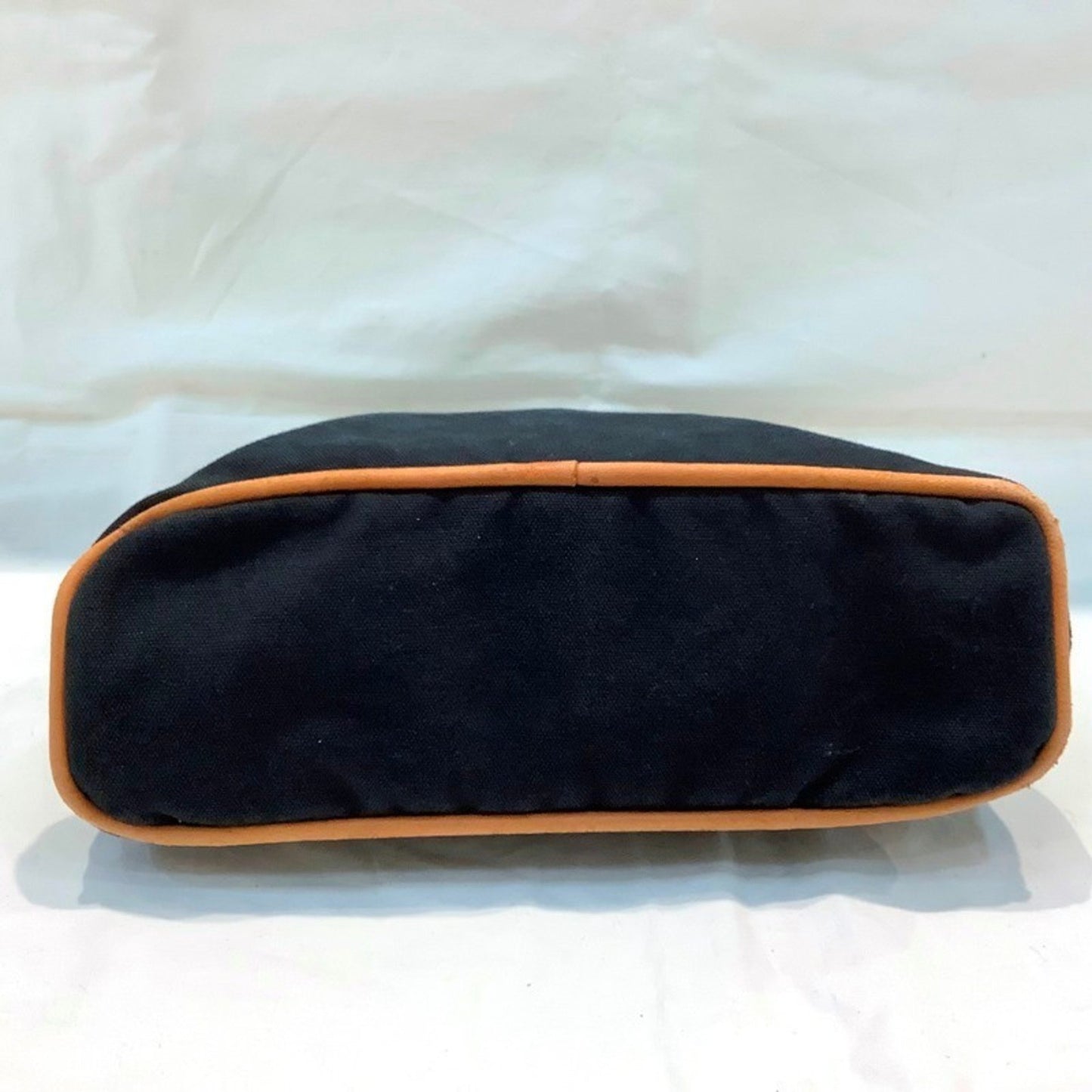 Hermes Herms Bolide Pouch Gm Black Canvas Kb-9530